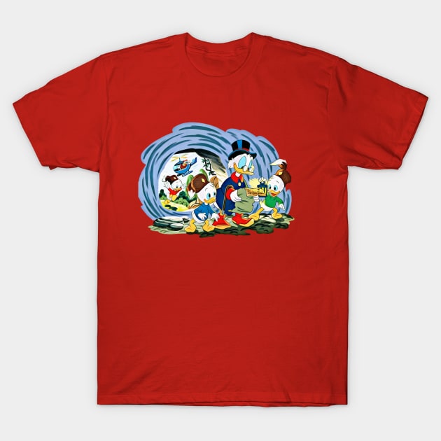 Ducktales, classic cartoon series T-Shirt by RainbowRetro